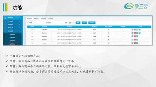 微三云系统营销工具讲解